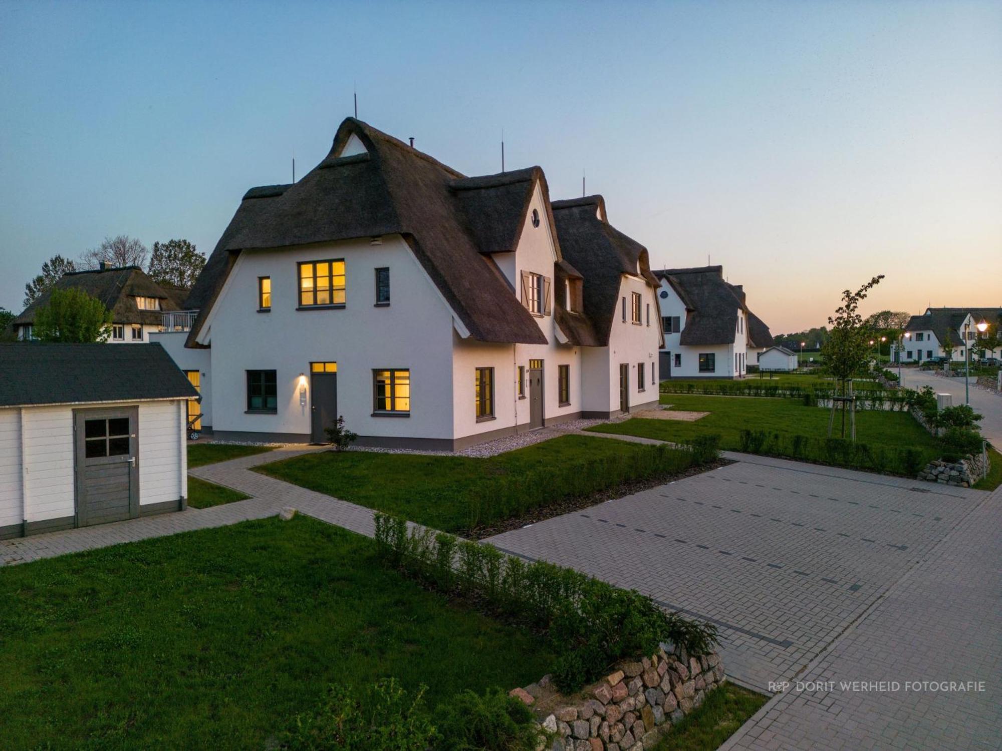 Вилла Inseldomizil Stolpe - Urlaub Unter Reet Auf Usedom Stolpe auf Usedom Экстерьер фото