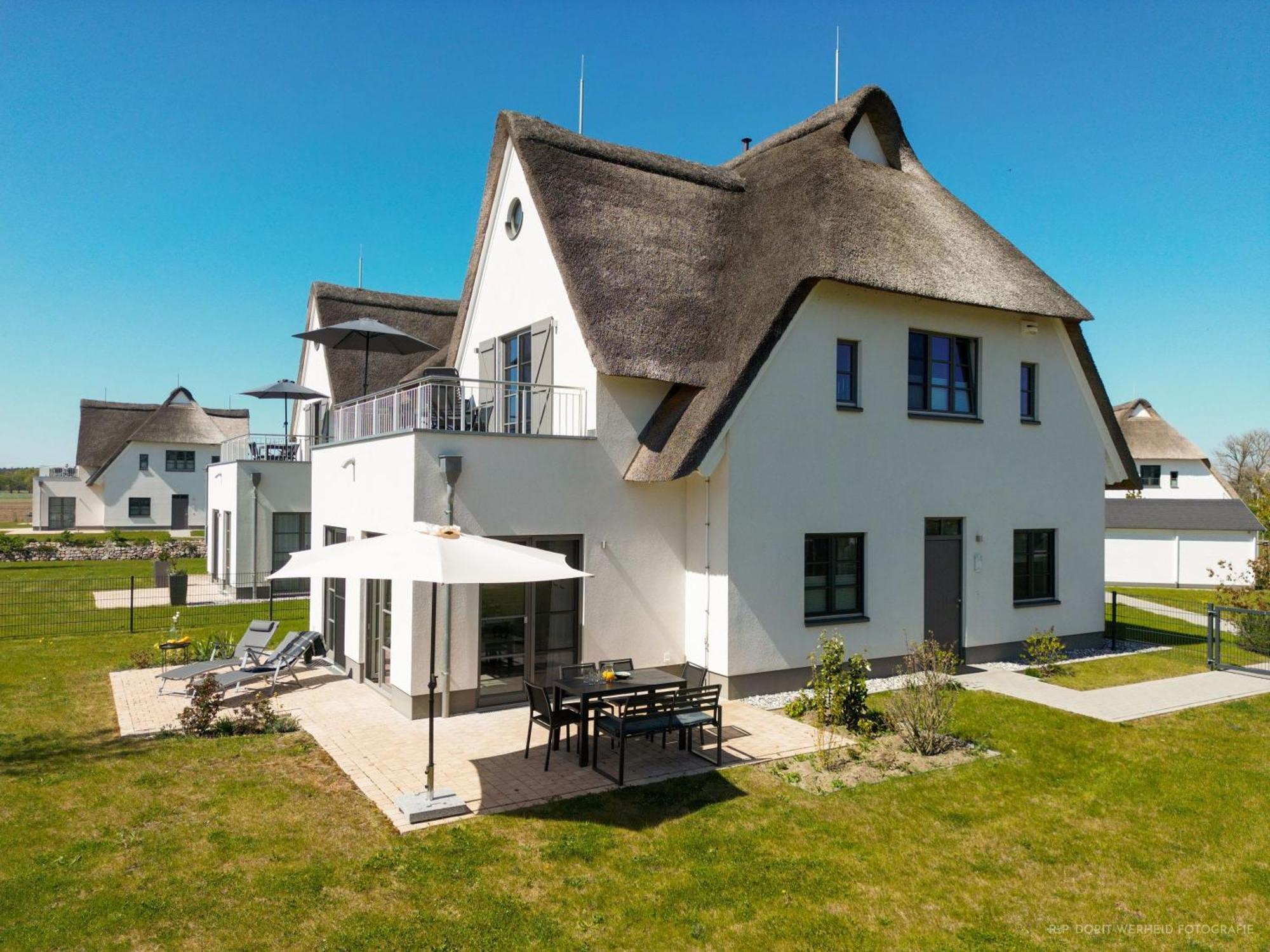 Вилла Inseldomizil Stolpe - Urlaub Unter Reet Auf Usedom Stolpe auf Usedom Экстерьер фото
