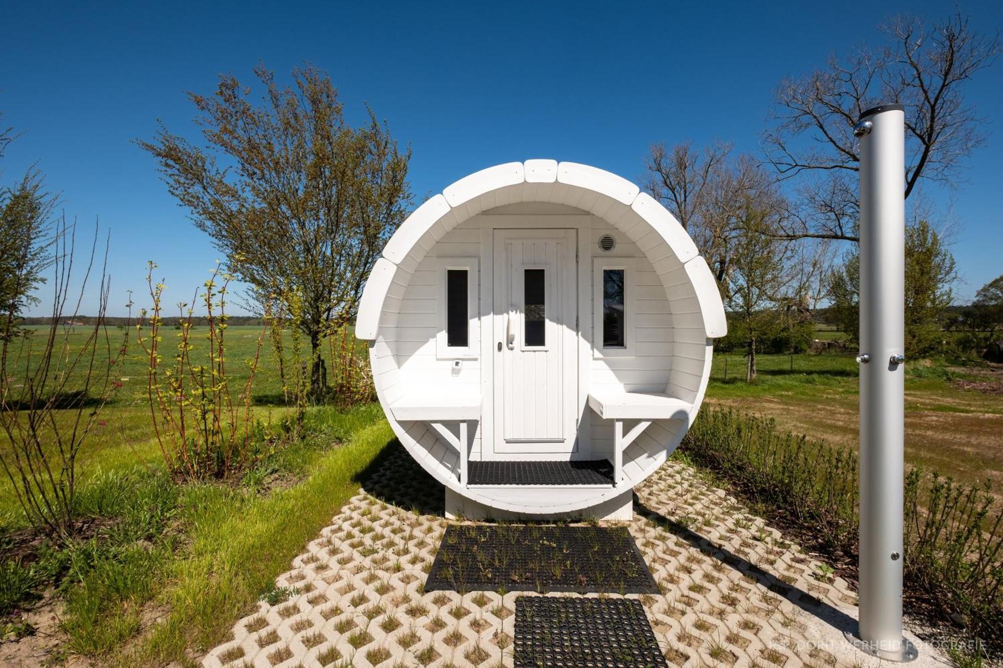 Вилла Inseldomizil Stolpe - Urlaub Unter Reet Auf Usedom Stolpe auf Usedom Экстерьер фото